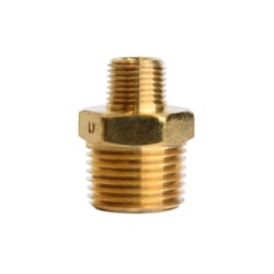 ATC 3/8 in. MPT 1/8 in. D MPT Brass Reducing Hex Nipple