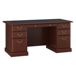 Bush Furniture Saratoga 30.55 in. H X 65.98 in. W X 29.45 in. L Rectangular Executive Desk