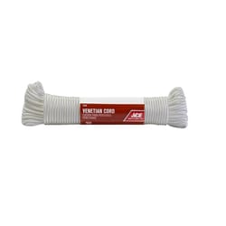 Ace 9/64 in. D X 48 ft. L White Braided Nylon Cord