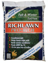 Richlawn Pro-Rich Winterizer Lawn Food For Multiple Grasses 6000 sq ft