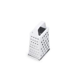 Fox Run White Stainless Steel 4-Sided Cheese Grater