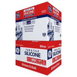 Bathroom Caulk  GE Sealants Tub & Tile Silicone 1® Sealant