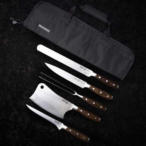 Stainless Steel Kitchen Knives Set with Gift Case  TOROS - COOKWARE  BAKEWARE & GRILL STORE Knife Set