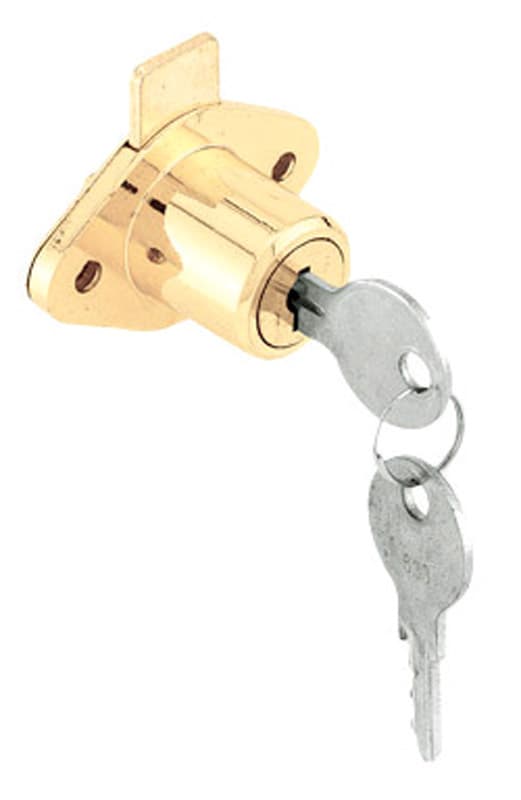 Ace Bright Brass Brass Cam Lock - 01-3112-222 - Locks and Keys  sku 01-3112-222