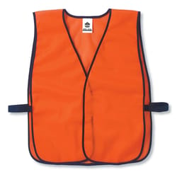 Ergodyne GloWear Economy Safety Vest Orange One Size Fits Most