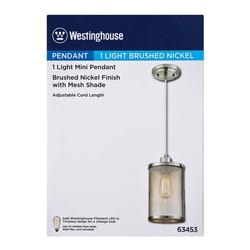 Westinghouse Brushed Nickel 1 lights Mini Pendant Light