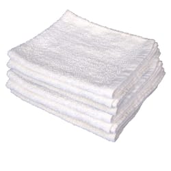 Buffalo Cotton Terry Towels 14 in. W X 17 in. L 24 pk