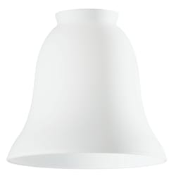 Westinghouse Bell White Glass Lamp Shade 1 pk