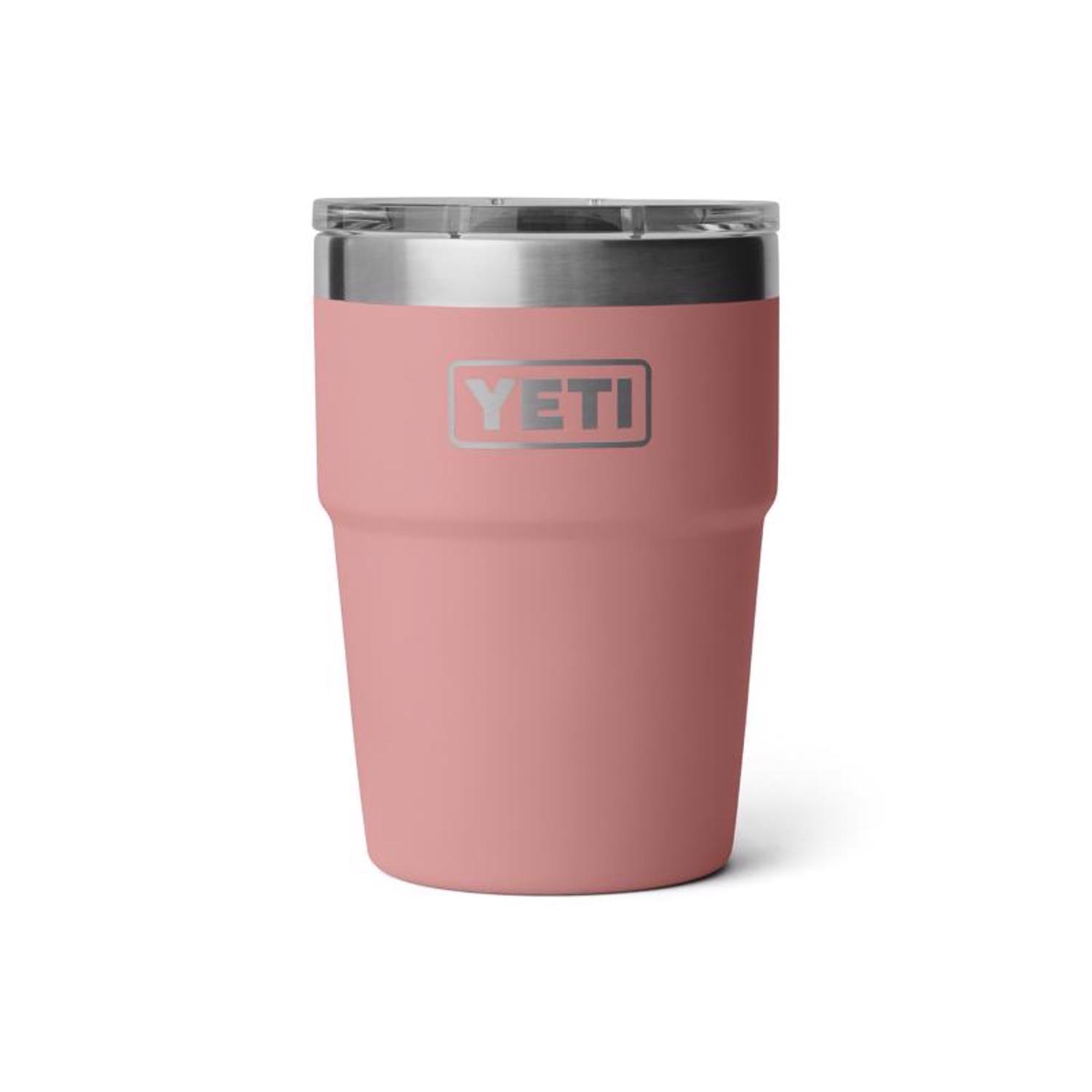 バーベキュー・調理用品 YETI Rambler 20oz PINK LE YETI Rambler 20 oz Power Pink BPA Free Stackable Tumbler