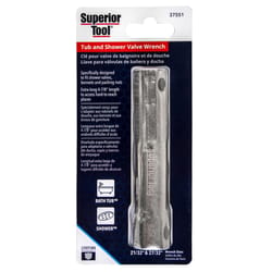 Superior Tool 29/32 in. Shower Valve Socket Wrench Silver 1 pc