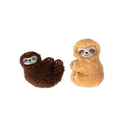 Pet Shop by Fringe Studio Brown/Orange Movin Slow Cat Toy 1 pk