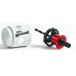 Blu-Mol Xtreme QuickCore 1/4 in. Bi-Metal Hole Saw Pilot Bit