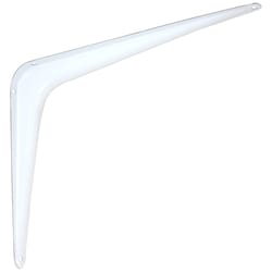 National Hardware White Steel Shelf Bracket 10 in. L 100 lb