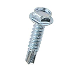 Teks No. 8 in. X 3/4 in. L Hex Hex Washer Head Sheet Metal Screws 180 pk