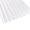 Plaskolite Clear Single Polycarbonate Corrugated Plastic Sheet 48 in. W X  96 in. L X 4 mm - Ace Hardware