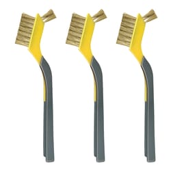 Allway 1/2 in. W X 7 in. L Brass Wire Brush