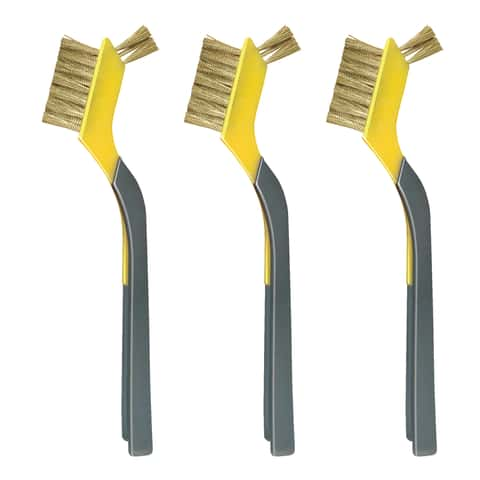 Ace 7 in. L Brass Mini Bristle Brush - Ace Hardware