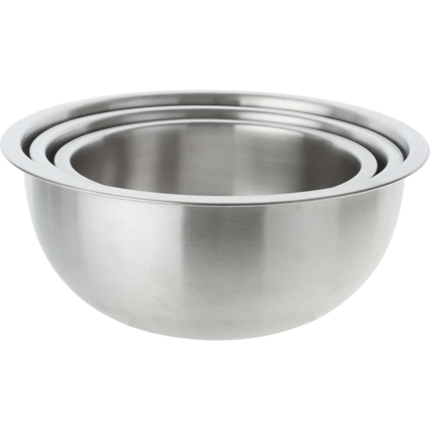 Good Cook Stainless Steel Silver Mixing Bowl Set 3 pc Ace Hardware