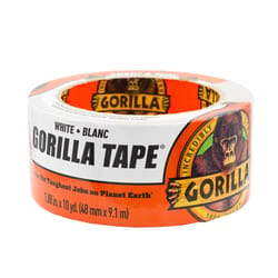 Gorilla 1.88 in. W X 10 yd L Tape White