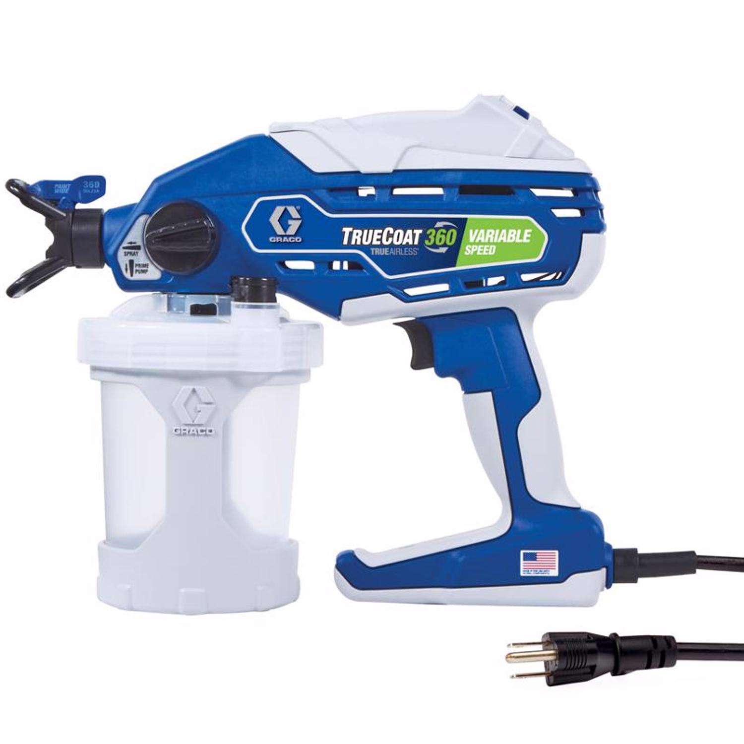 Graco TrueCoat 360 2000 psi Plastic Handheld Paint Sprayer Ace Hardware