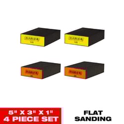 Diablo 5 in. L X 3 in. W X 1 in. Assorted Grit Coarse/Medium Large Flat Edge Sanding Sponge
