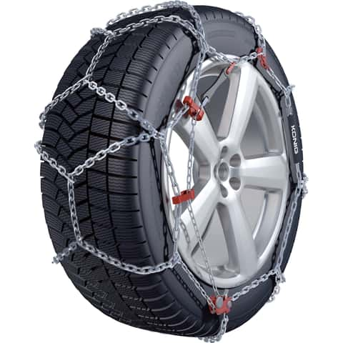 Set Chaines Neige Voiture SUV Homologué Konig XB-16 225 16mm 185