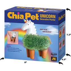 Chia Pet Unicorn Decorative Planter Clay 1 pk