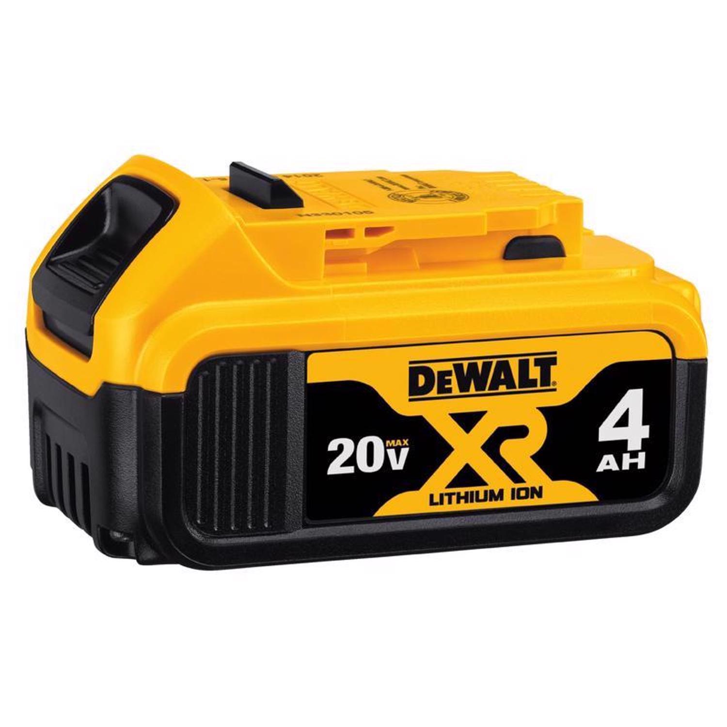 Photos - Power Tool Battery DeWALT 20V MAX XR DCB204 4 Ah Lithium-Ion Battery 1 pc 