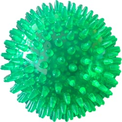 Petsport Assorted Gorilla Spiky Ball TPR Ball Dog Toy Large 1 pk