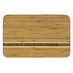 Totally Bamboo Caribbean 12.5 in. L X 8 in. W X 0.75 in. Bamboo Cutting Board