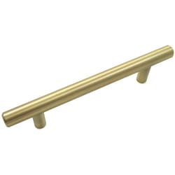 Laurey Melrose Bar Cabinet Pull 96 in. Satin Brass 1 each