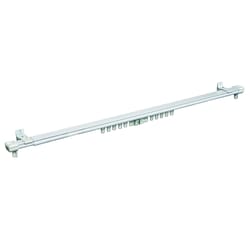 Kenny White Traverse Curtain Rod 78 in. L X 150 in. L