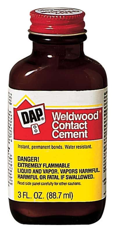 DAP Weldwood High Strength Rubber Contact Cement 3 oz. - Ace Hardware