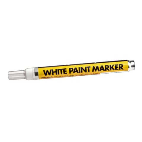 American Crafts DIY Shop 2 White Broad Point Permanent Chalk Markers