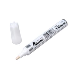 C.H. Hanson El Marko White Valve Tip Paint Marker 1 pk