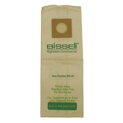 Bissell BigGreen Commercial Vacuum Bag For Replacement Filter Bag 10 pk