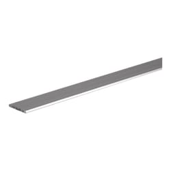 SteelWorks 0.125 in. X 0.75 in. W X 4 ft. L Weldable Aluminum Flat Bar 1 pk