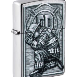 Zippo Gray Firefighter Lighter 1 pk