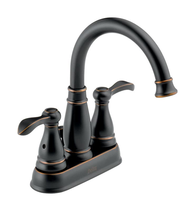 Porter 4 in. Centerset 2-Handle Bathroom Faucet in Oil Rubbed Bronze