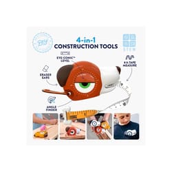HandyFamm Fido Dog Kid's Tape Measure Brown