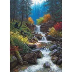 Cobble Hill Mountain Cascade Jigsaw Puzzle 1000 pc