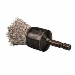 Forney Command Pro 1 in. Crimped End Brush Stainless Steel 20000 rpm 1 pc