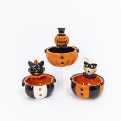 Gerson 7 in. Halloween Candy Bowl Fall Decor