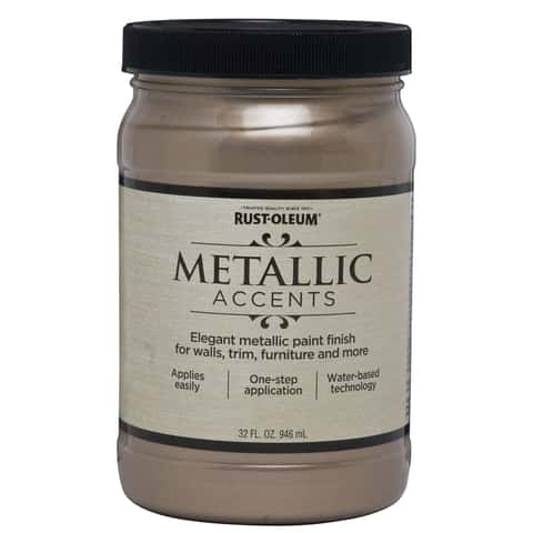 Rust oleum sale champagne metallic paint