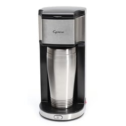 Capresso 16 oz Black/Silver Coffee Maker