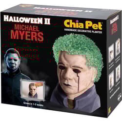 Chia Pet Halloween Michael Myers Decorative Planter Clay 1 pk