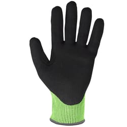 GE Work Gloves Black/Green XL 1 pk