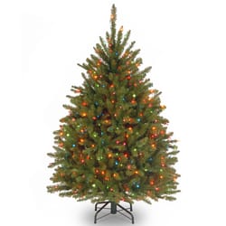 National Tree Company 4-1/2 ft. Full Incandescent 450 ct Dunhill Fir Christmas Tree