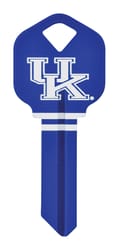 Hillman University of Kentucky Painted Key House/Office Universal Key Blank Single
