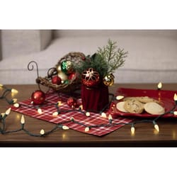 Celebrations Classic LED C6 Warm White 300 ct String Christmas Lights 74.5 ft.